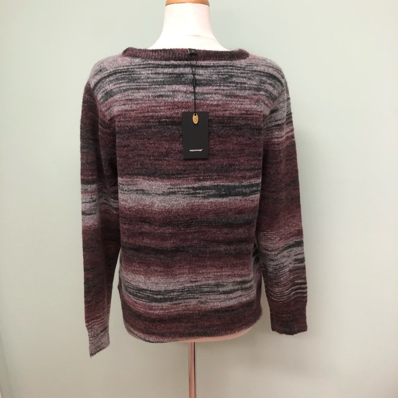 Soyaconcept | Women’s Pullover Sweater | Maroon & Grey | XLarge - Picture 2 of 2